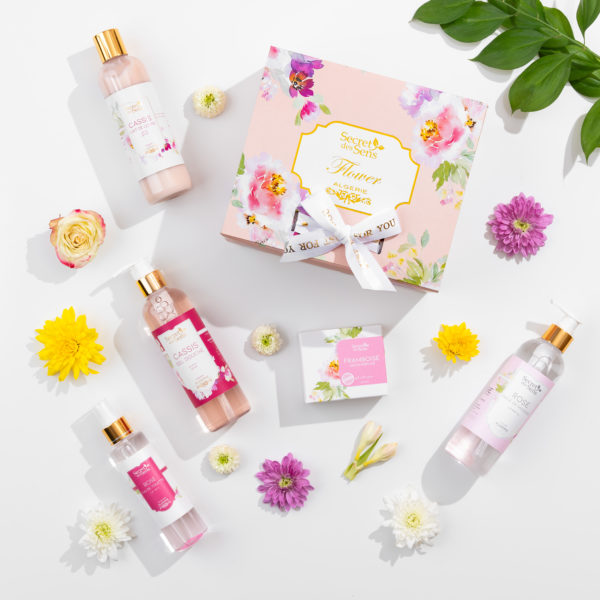 COFFRET FLOWER CASSIS